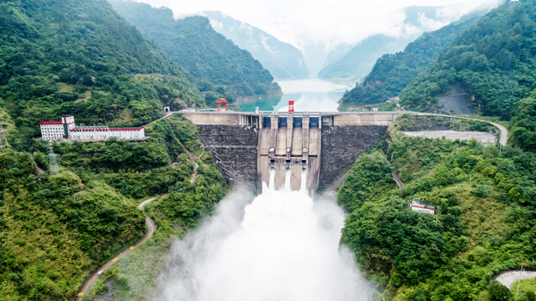 礼赞江垭水库